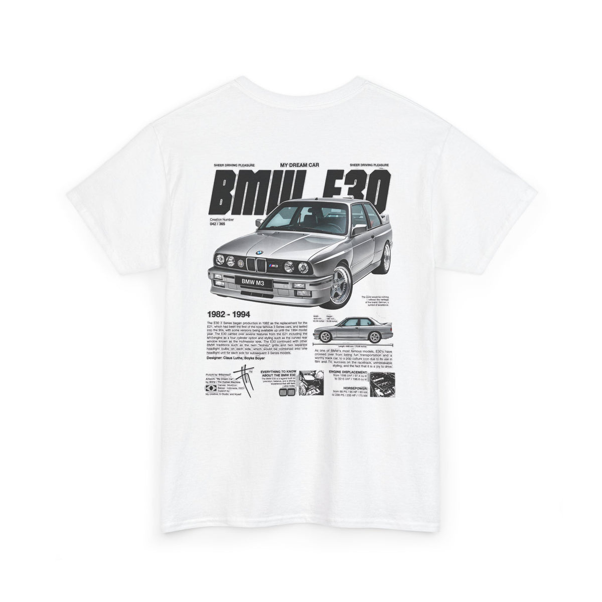 BMW M3 E30 | Classic Performance Tee
